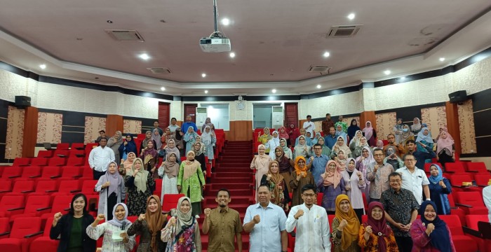 LPPM UNAND gelar kegiatan workshop penulisan artikel ilmiah berbasis AI. (Foto: Dok. Humas)