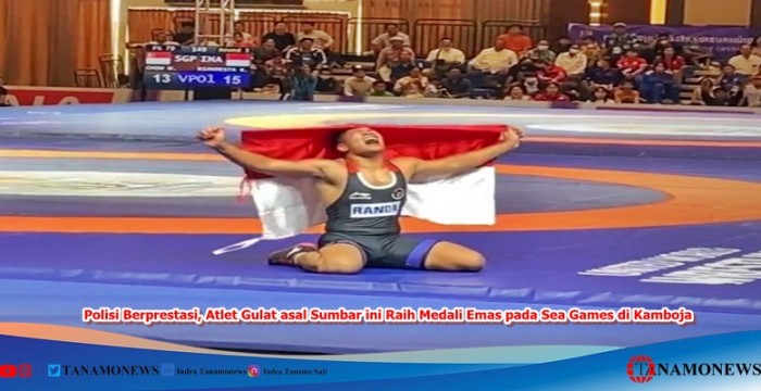 Polisi Sumbar Raih Medali Emas Pada Sea Games Di Kamboja